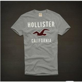 Tee shirt Hollister Gris Homme